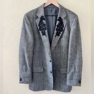 Vintage Ernesto Bellini Smiths 100% Pure Wool Blazer